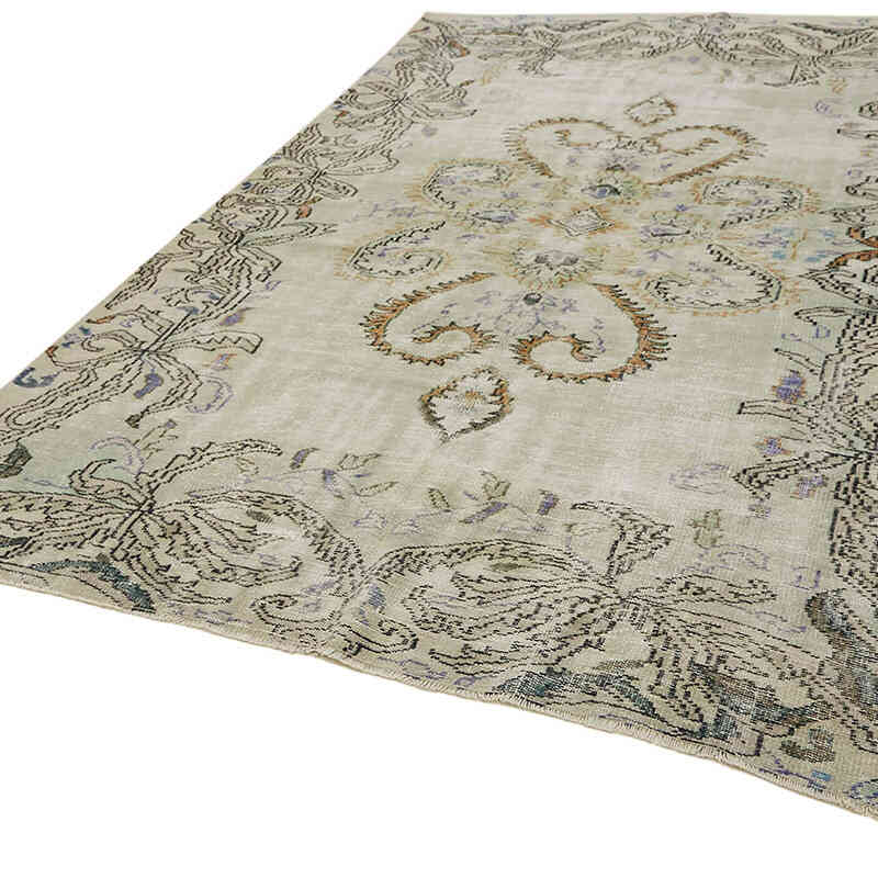 Vintage Turkish Hand-Knotted Rug - 7' 1" x 10' 8" (85" x 128") - K0082807