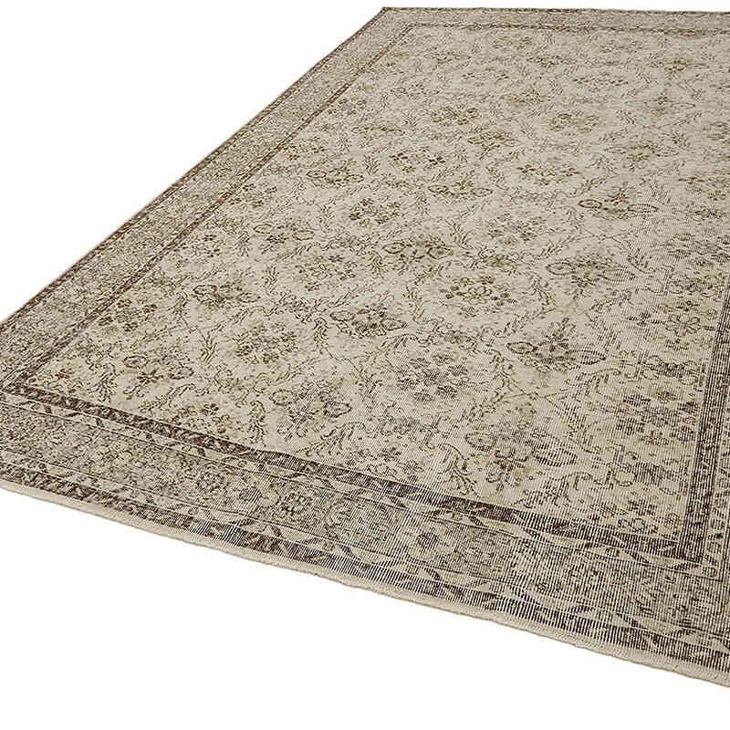 Alfombra Vintage Turca Anudada a Mano - 214 cm x 318 cm - K0082817