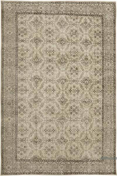 Alfombra Vintage Turca Anudada a Mano - 214 cm x 318 cm