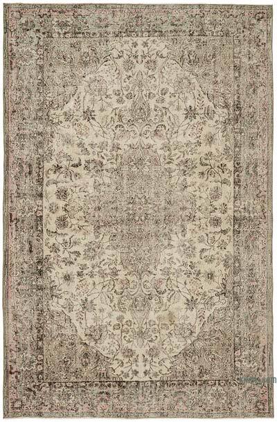 Alfombra Vintage Turca Anudada a Mano - 210 cm x 310 cm