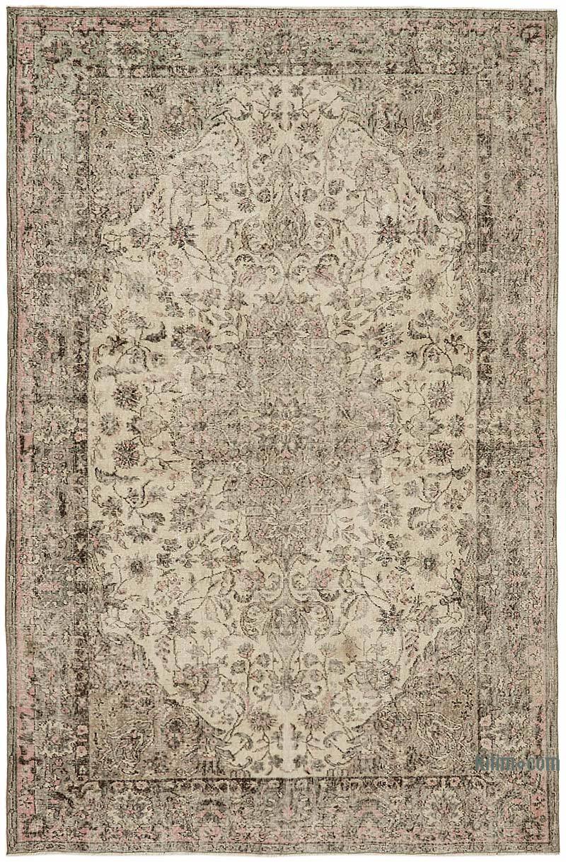 El Dokuma Vintage Halı - 210 cm x 310 cm - K0082821