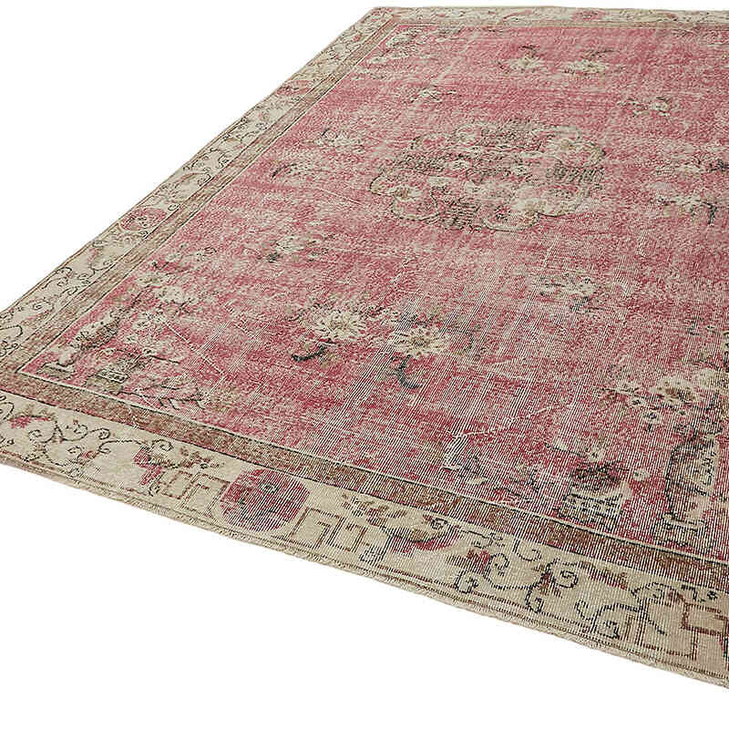 Alfombra Vintage Turca Anudada a Mano - 210 cm x 317 cm - K0082822