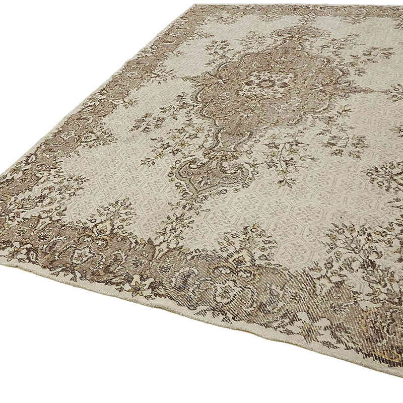 Vintage Turkish Hand-Knotted Rug - 7' 3" x 10' 4" (87" x 124") - K0082826