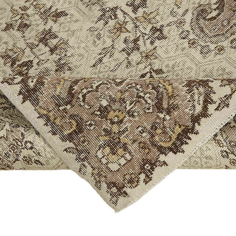 Vintage Turkish Hand-Knotted Rug - 7' 3" x 10' 4" (87" x 124") - K0082826
