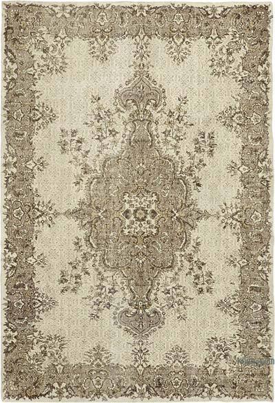 El Dokuma Vintage Halı - 220 cm x 315 cm