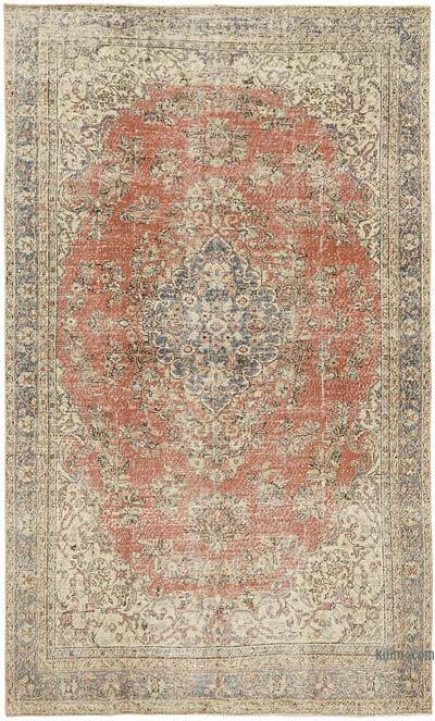 Alfombra Vintage Turca Anudada a Mano - 200 cm x 328 cm