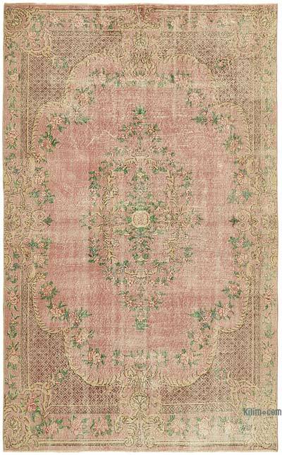 Alfombra Vintage Turca Anudada a Mano - 202 cm x 324 cm