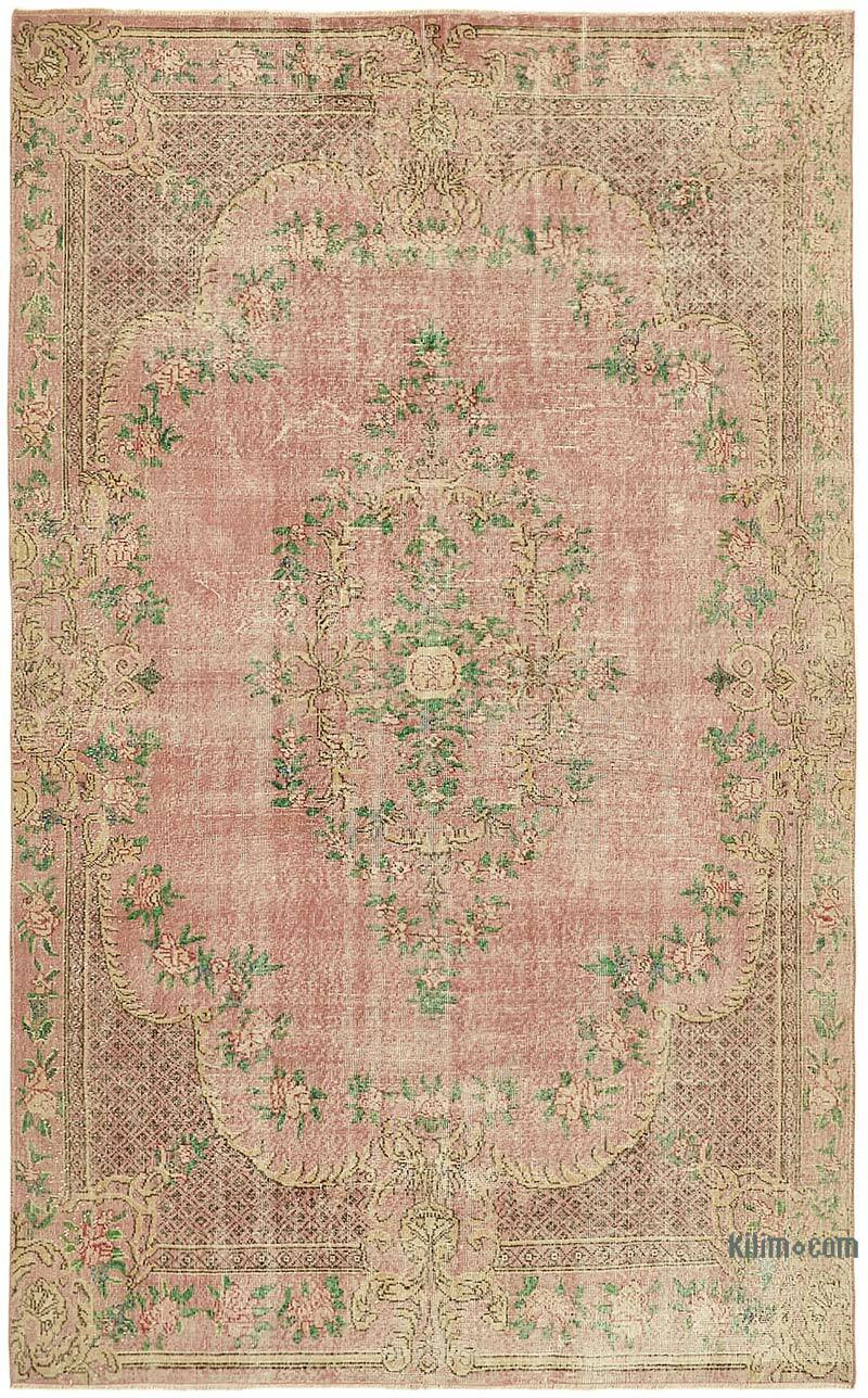 El Dokuma Vintage Halı - 202 cm x 324 cm - K0082830