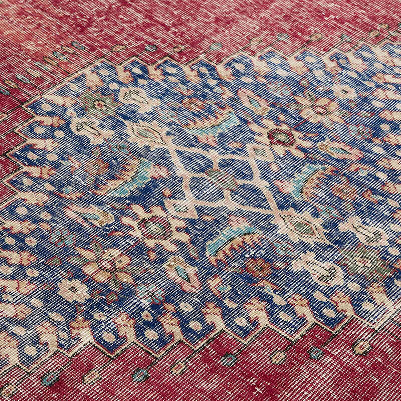Alfombra Vintage Turca Anudada a Mano - 210 cm x 325 cm - K0082834