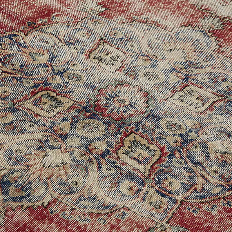 Alfombra Vintage Turca Anudada a Mano - 200 cm x 330 cm - K0082835
