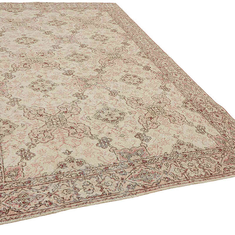 Vintage Turkish Hand-Knotted Rug - 6' 10" x 10' 5" (82" x 125") - K0082836