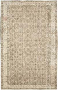 Vintage Turkish Hand-Knotted Rug - 6' 9