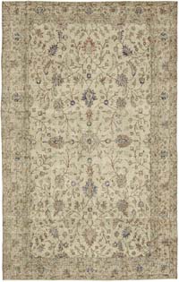 El Dokuma Vintage Halı - 203 cm x 322 cm