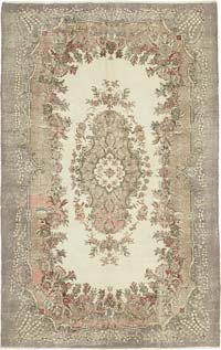 El Dokuma Vintage Halı - 216 cm x 340 cm
