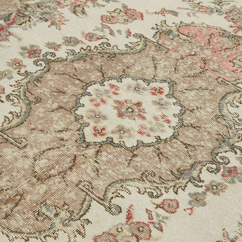 Alfombra Vintage Turca Anudada a Mano - 216 cm x 340 cm - K0082848