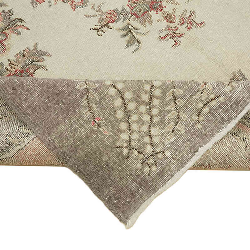 Alfombra Vintage Turca Anudada a Mano - 216 cm x 340 cm - K0082848