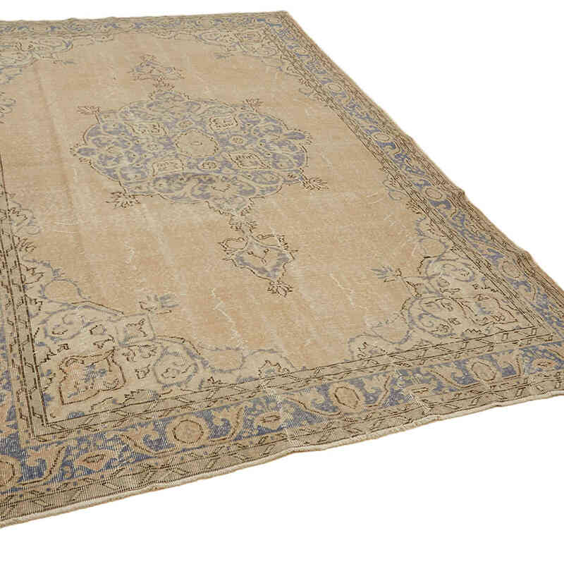 Vintage Turkish Hand-Knotted Rug - 7' 3" x 10' 4" (87" x 124") - K0082851