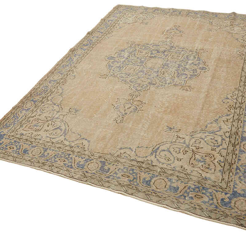 Vintage Turkish Hand-Knotted Rug - 7' 3" x 10' 4" (87" x 124") - K0082851