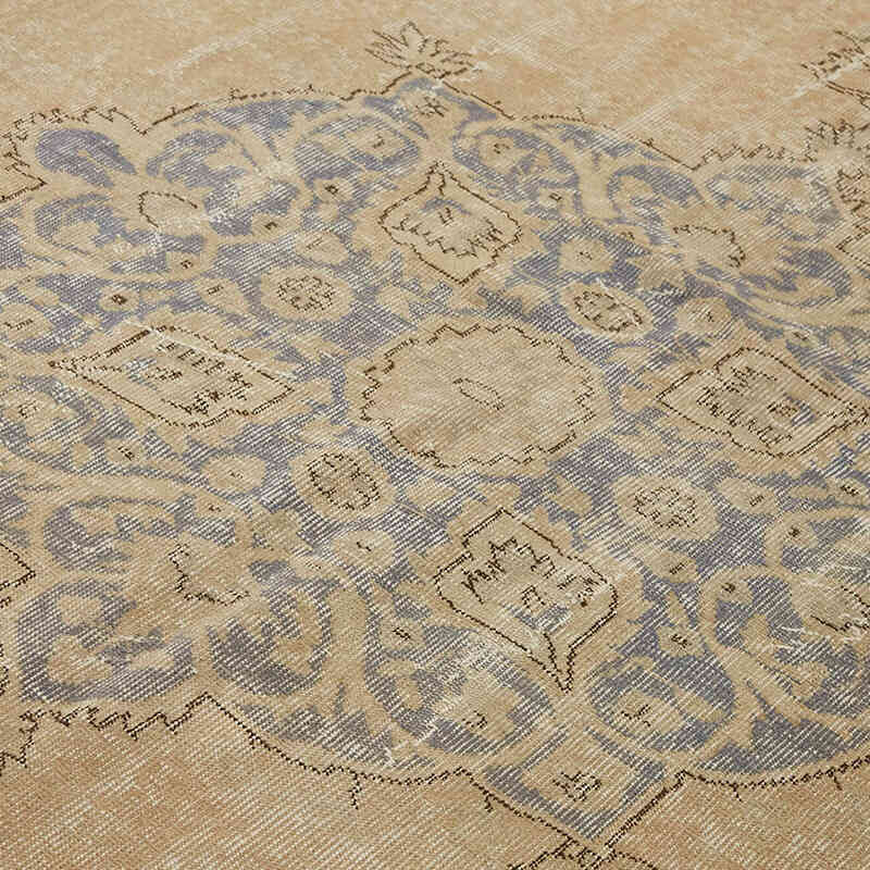 Vintage Turkish Hand-Knotted Rug - 7' 3" x 10' 4" (87" x 124") - K0082851