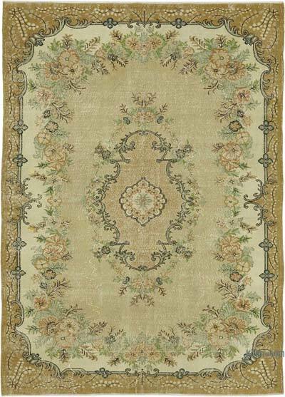Alfombra Vintage Turca Anudada a Mano - 220 cm x 311 cm