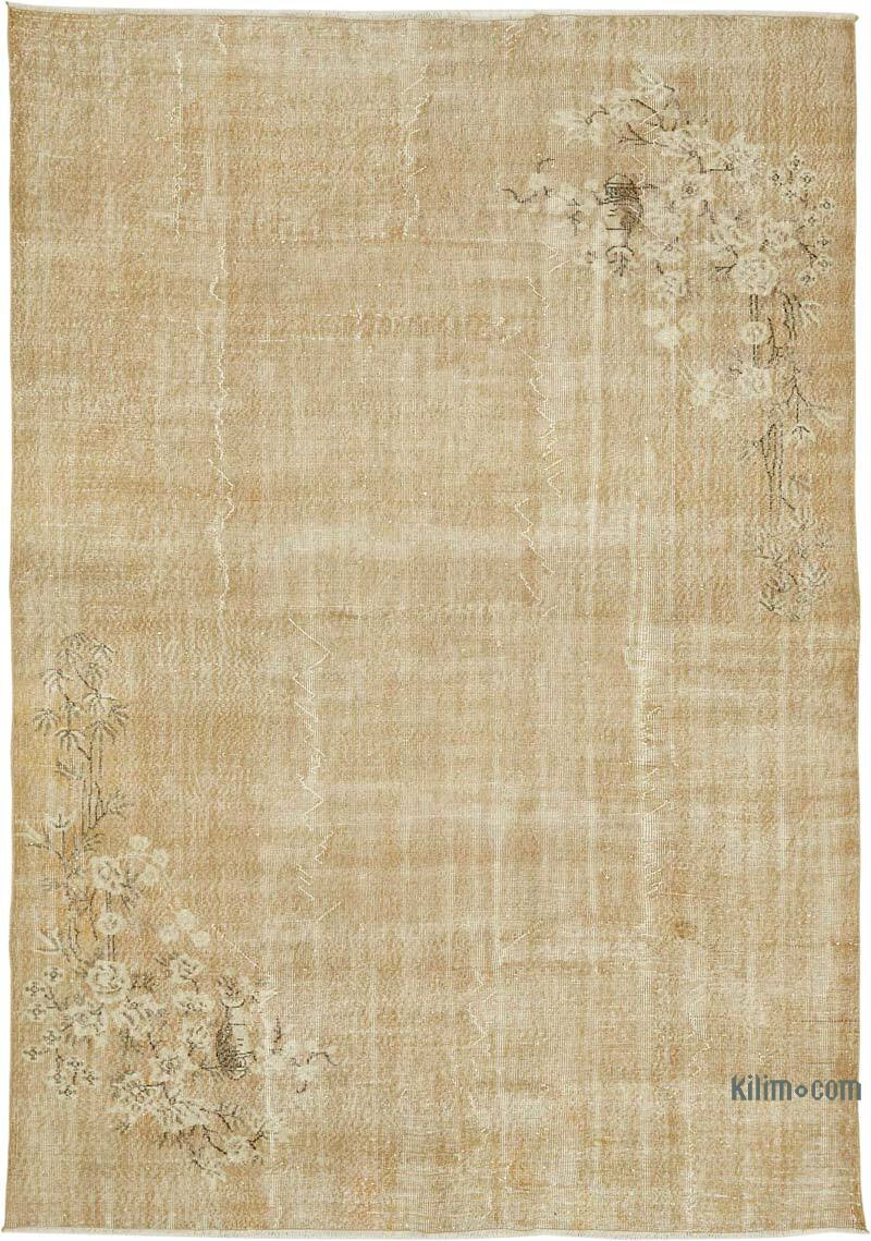 Alfombra Vintage Turca Anudada a Mano - 220 cm x 320 cm - K0082854