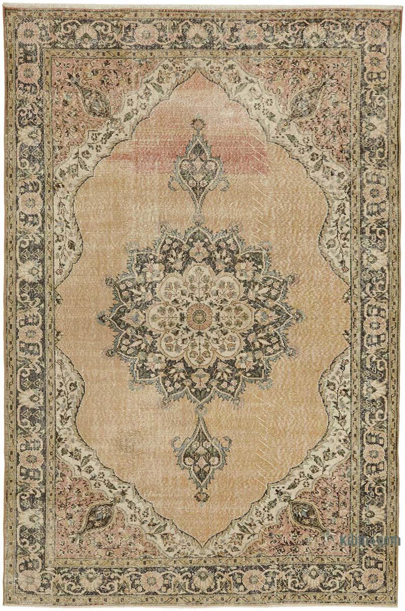 El Dokuma Vintage Halı - 209 cm x 316 cm - K0082856