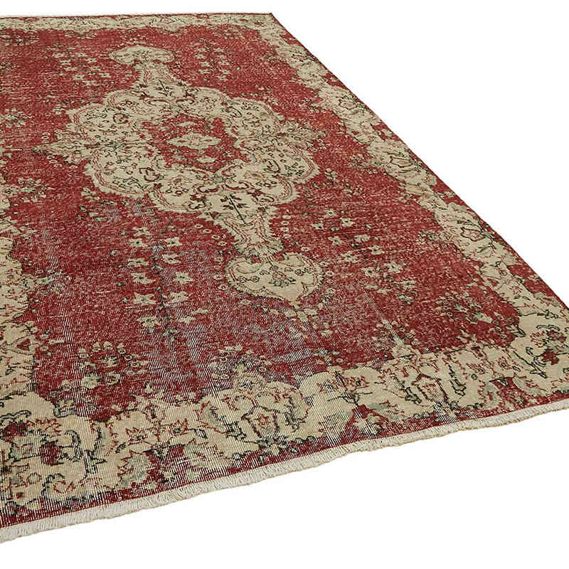 El Dokuma Vintage Halı - 208 cm x 330 cm - K0082859