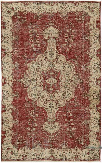 Alfombra Vintage Turca Anudada a Mano - 208 cm x 330 cm