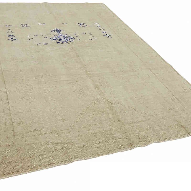 Alfombra Vintage Turca Anudada a Mano - 215 cm x 309 cm - K0082871