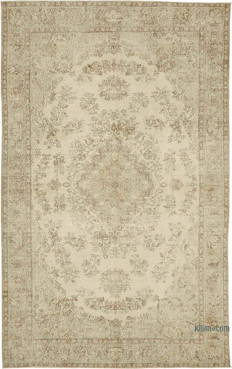 Alfombra Vintage Turca Anudada a Mano - 212 cm x 340 cm - K0082872