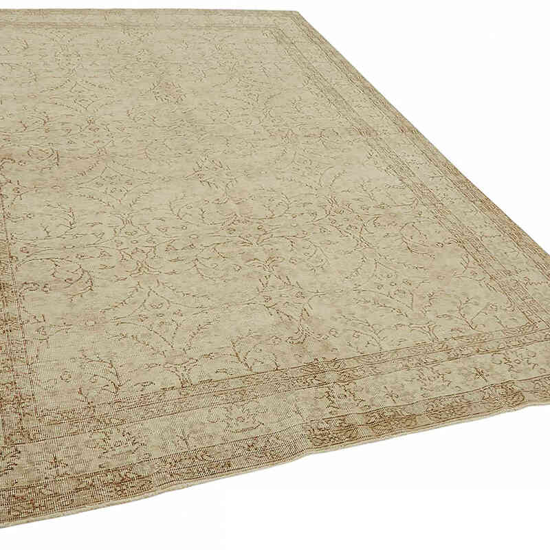 Vintage Turkish Hand-Knotted Rug - 7'  x 10' 5" (84" x 125") - K0082874