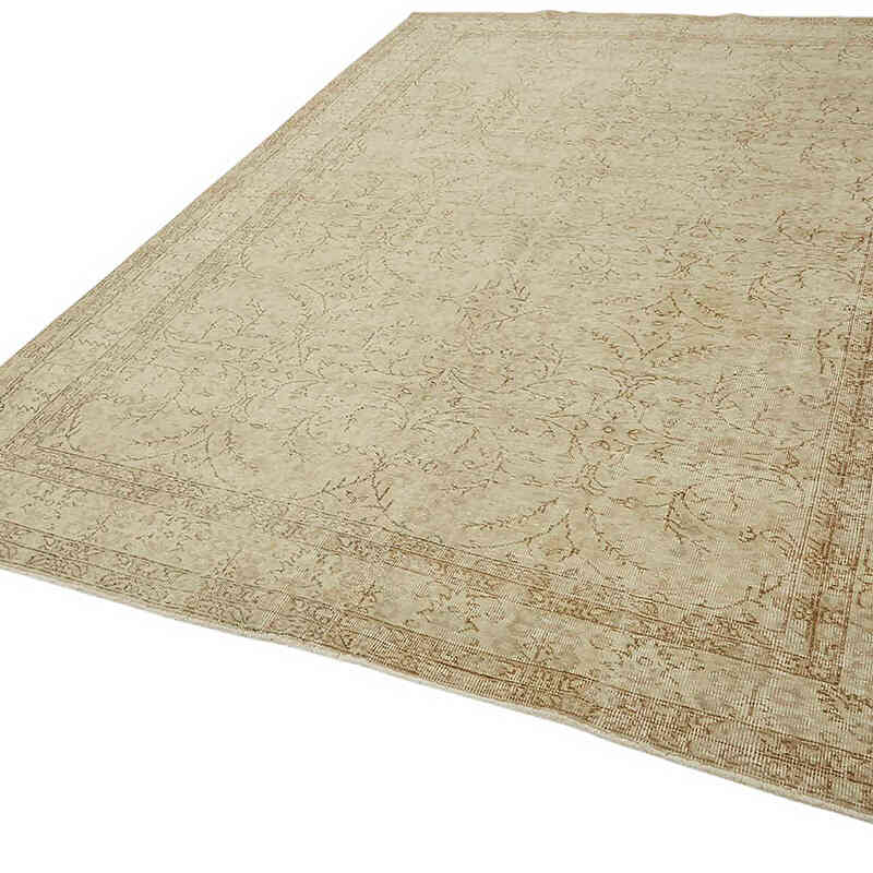 Vintage Turkish Hand-Knotted Rug - 7'  x 10' 5" (84" x 125") - K0082874