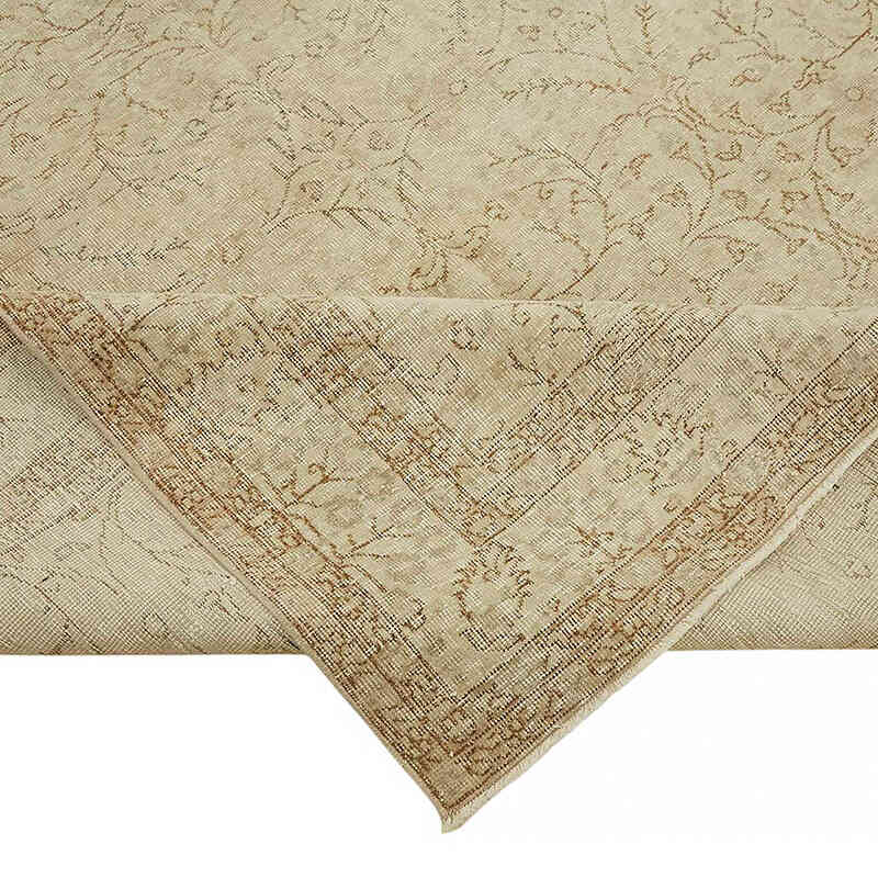 Vintage Turkish Hand-Knotted Rug - 7'  x 10' 5" (84" x 125") - K0082874