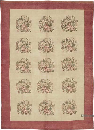 Alfombra Vintage Turca Anudada a Mano - 214 cm x 304 cm