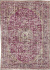 Vintage Turkish Hand-Knotted Rug - 7' 1" x 9' 11" (85" x 119")
