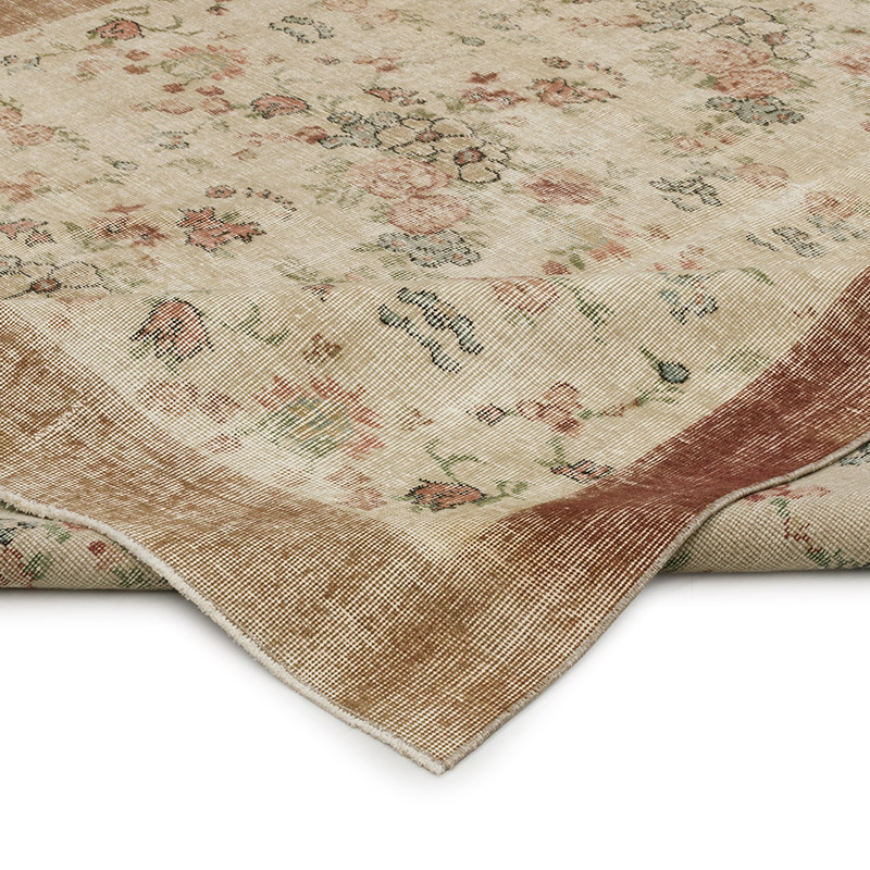 Vintage Turkish Hand-Knotted Rug - 6' 10" x 10' 2" (82" x 122") - K0082883