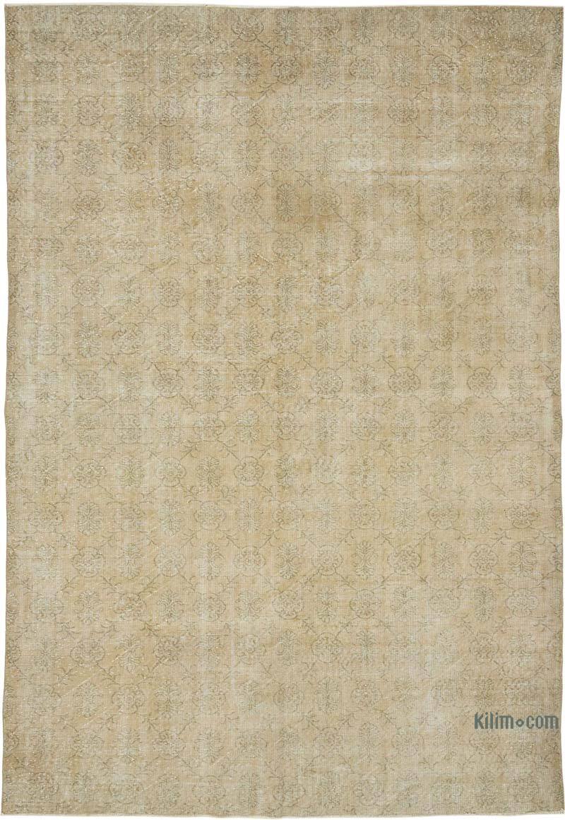 Vintage Turkish Hand-Knotted Rug - 7' 2" x 10' 6" (86" x 126") - K0082888