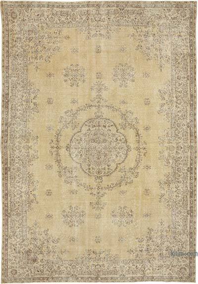 Alfombra Vintage Turca Anudada a Mano - 213 cm x 306 cm