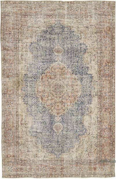 Alfombra Vintage Turca Anudada a Mano - 208 cm x 322 cm