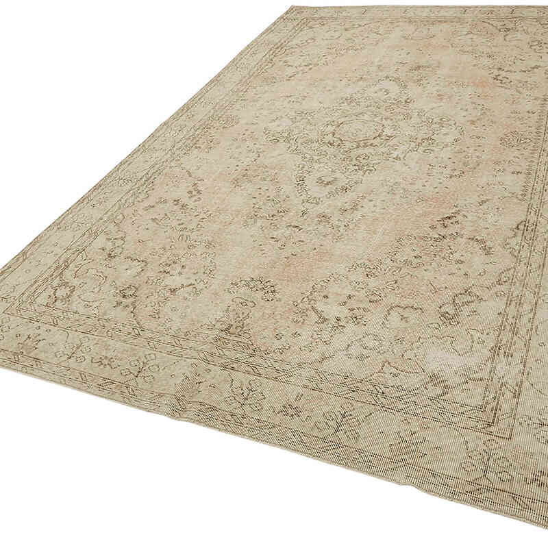 Vintage Turkish Hand-Knotted Rug - 6' 11" x 10' 11" (83" x 131") - K0082894