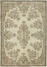 El Dokuma Vintage Halı - 214 cm x 306 cm