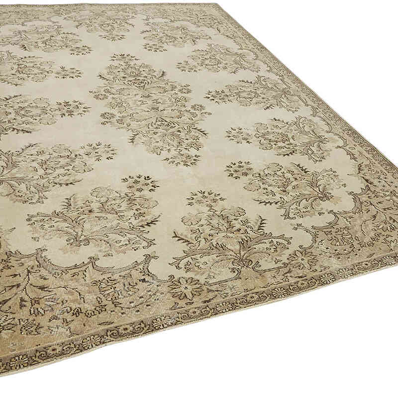 Vintage Turkish Hand-Knotted Rug - 7'  x 10'  (84" x 120") - K0082901