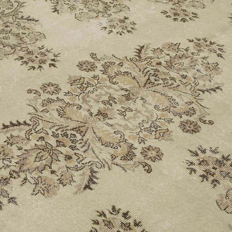 Vintage Turkish Hand-Knotted Rug - 7'  x 10'  (84" x 120") - K0082901