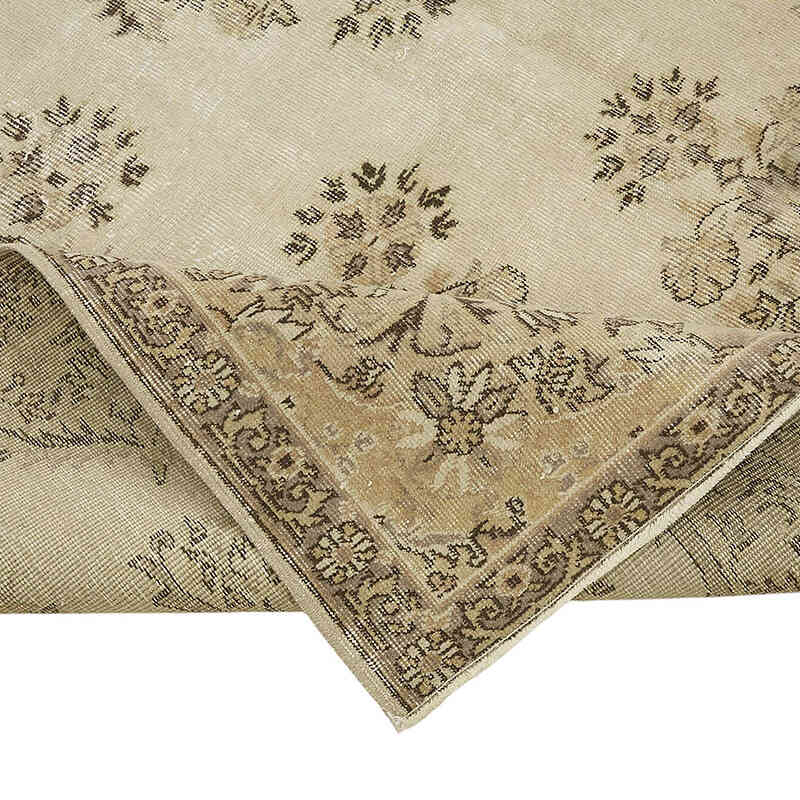 Vintage Turkish Hand-Knotted Rug - 7'  x 10'  (84" x 120") - K0082901
