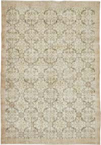 El Dokuma Vintage Halı - 211 cm x 308 cm