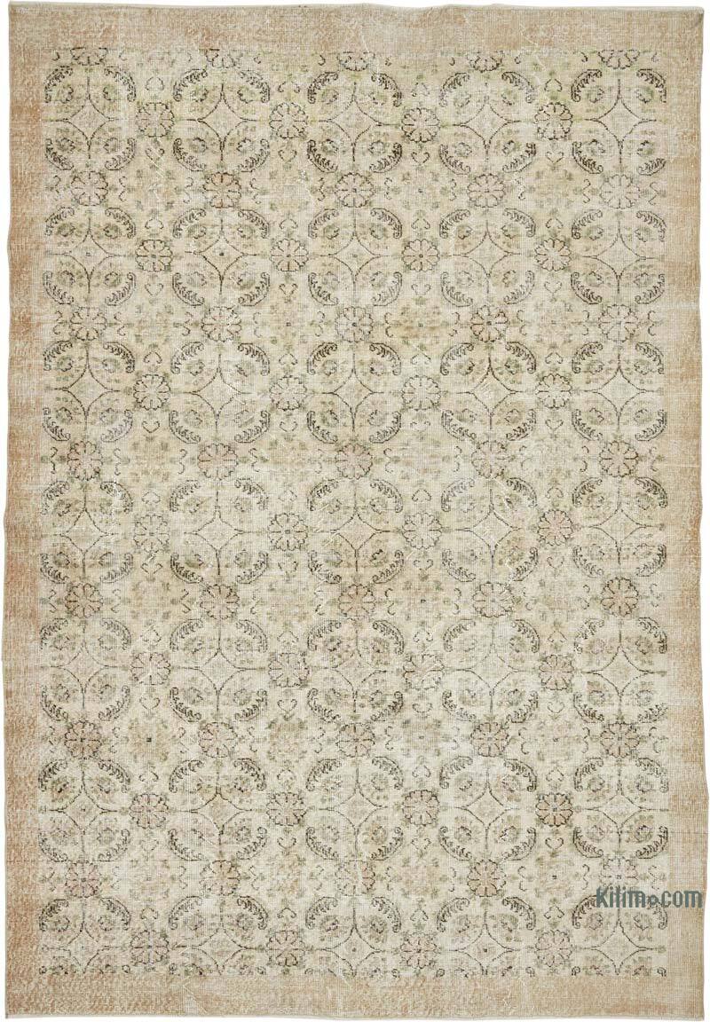 El Dokuma Vintage Halı - 211 cm x 308 cm - K0082904