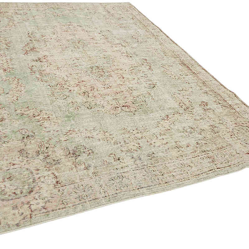 Alfombra Vintage Turca Anudada a Mano - 213 cm x 307 cm - K0082906