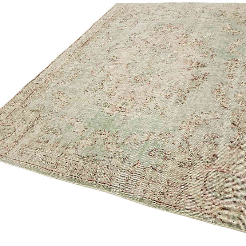 Alfombra Vintage Turca Anudada a Mano - 213 cm x 307 cm - K0082906