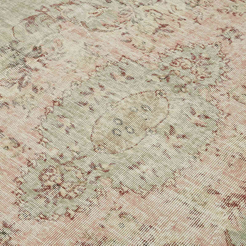 Alfombra Vintage Turca Anudada a Mano - 213 cm x 307 cm - K0082906