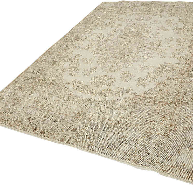 Vintage Turkish Hand-Knotted Rug - 6' 11" x 10' 10" (83" x 130") - K0082908